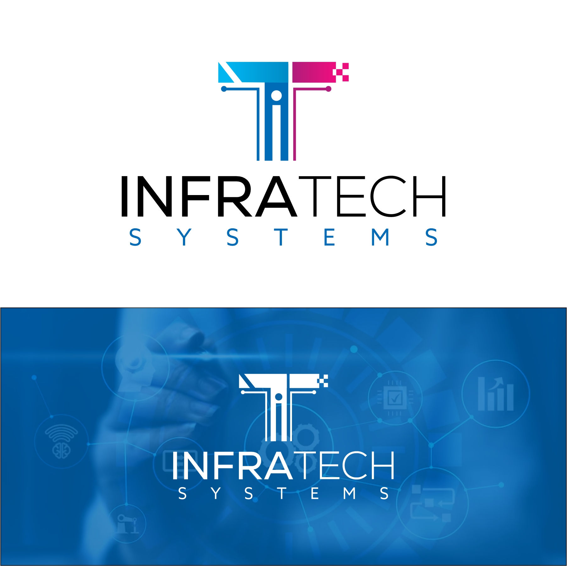 Logo Design by debdesign for Infratech Systems | Design #32735155