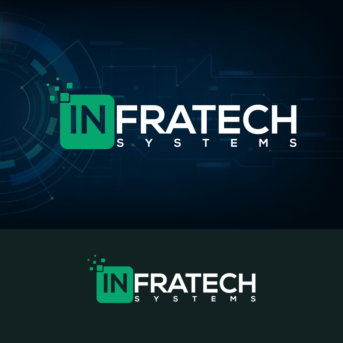Logo Design by fly  design for Infratech Systems | Design #32734880
