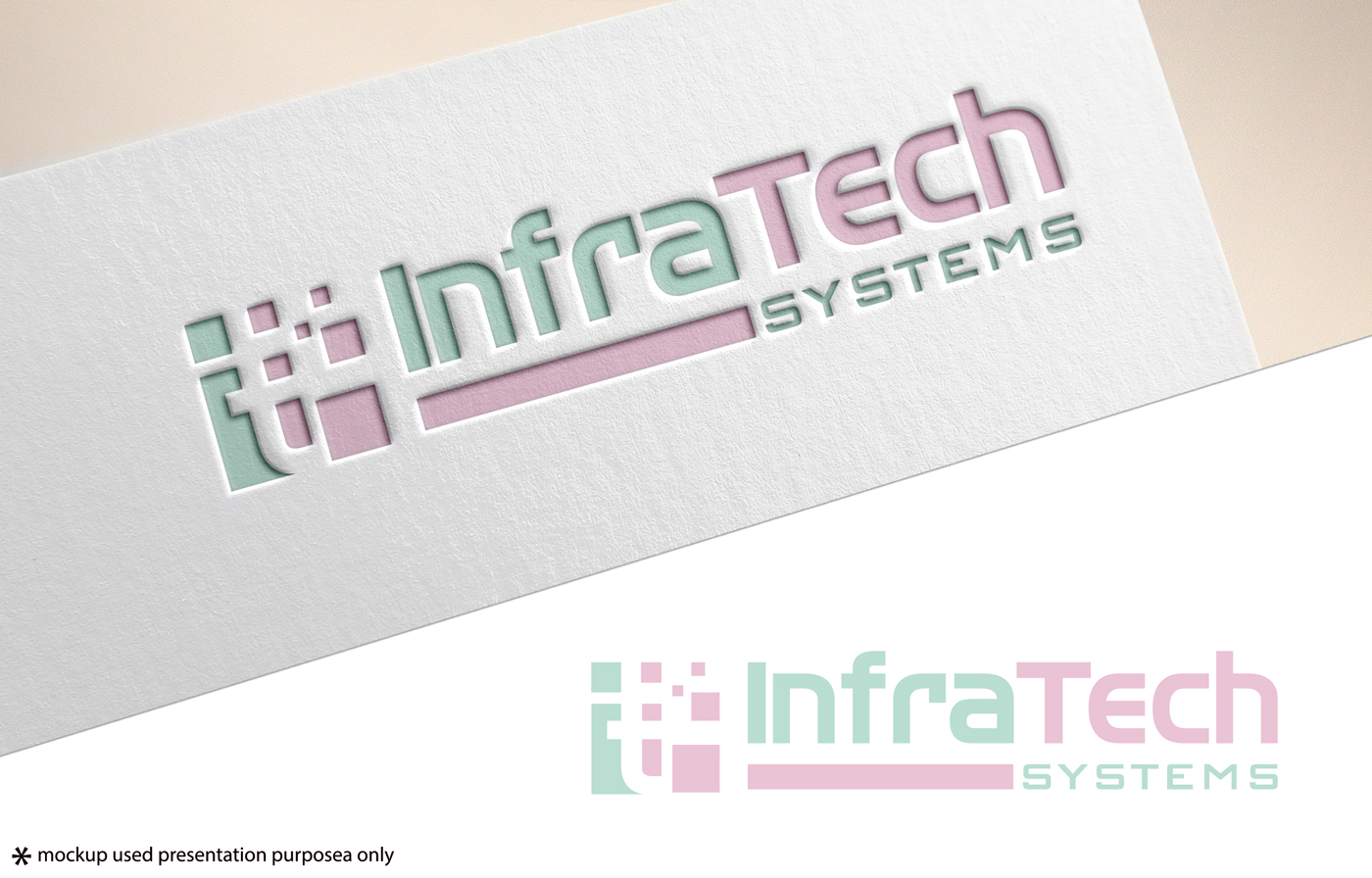 Logo-Design von Rubia@ für Infratech Systems | Design #32735168