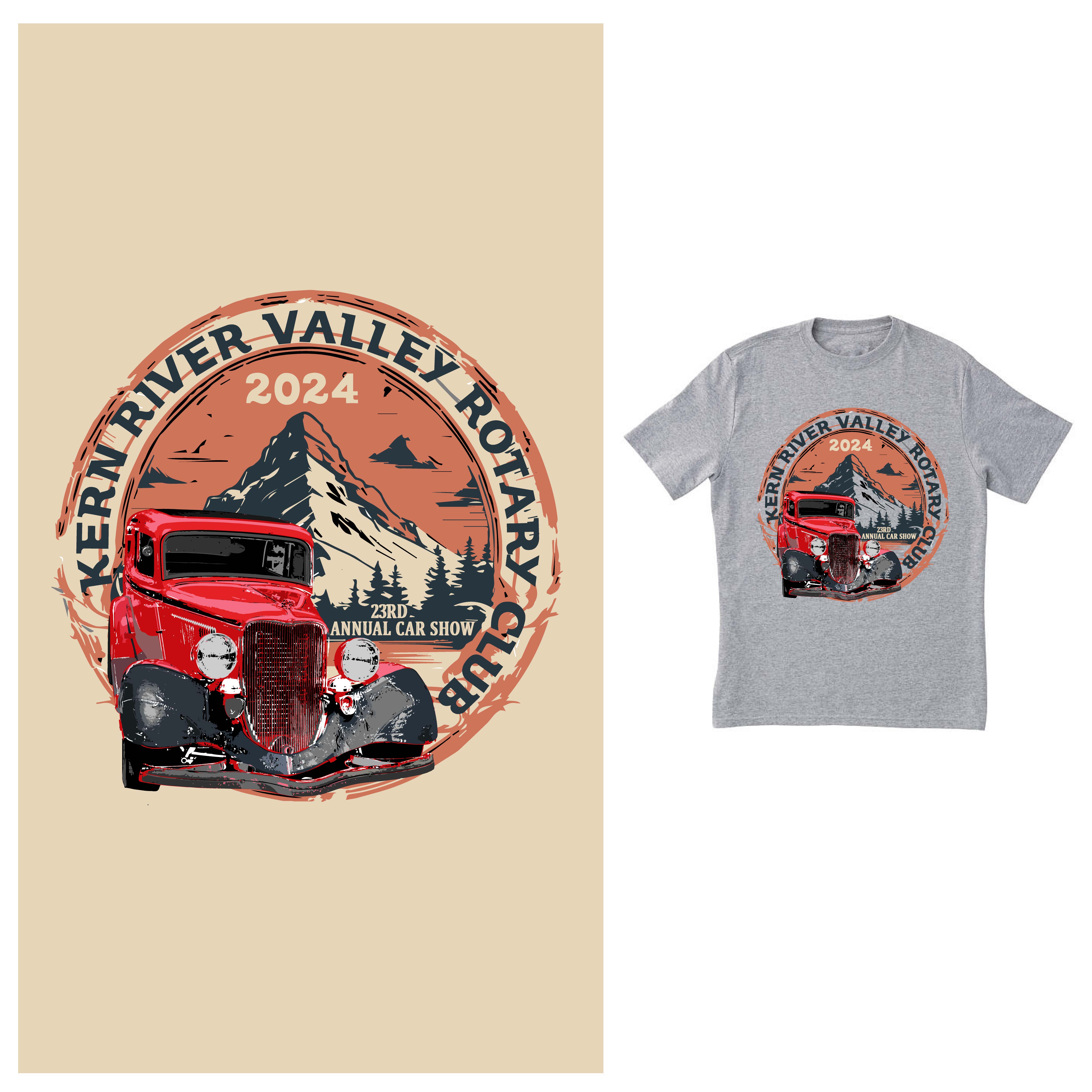 T-shirt Design by onze design for KRV Custom | Design #32737251