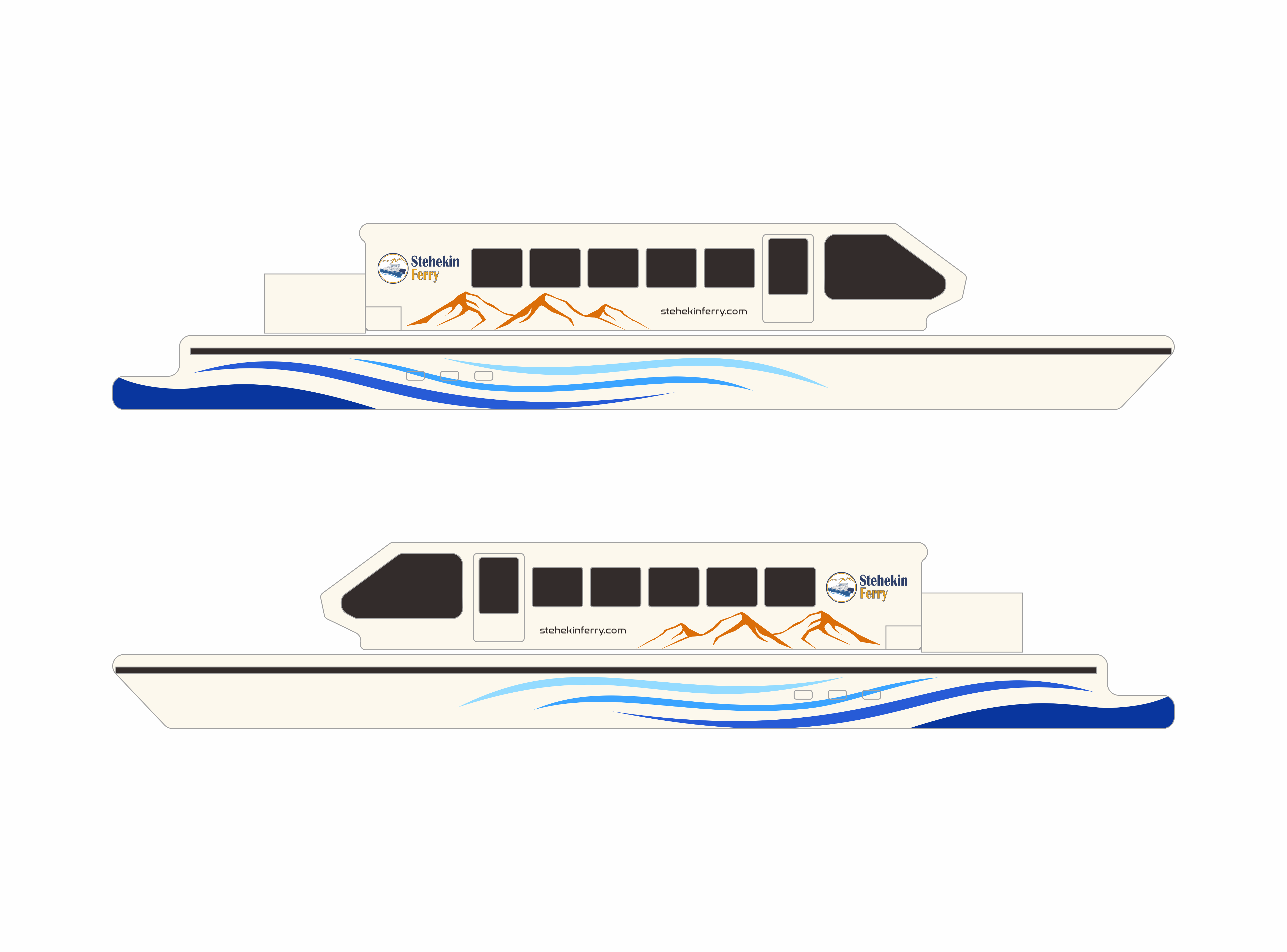 Graphic Design by yusmoker for Stehekin Ferry | Design #32746225