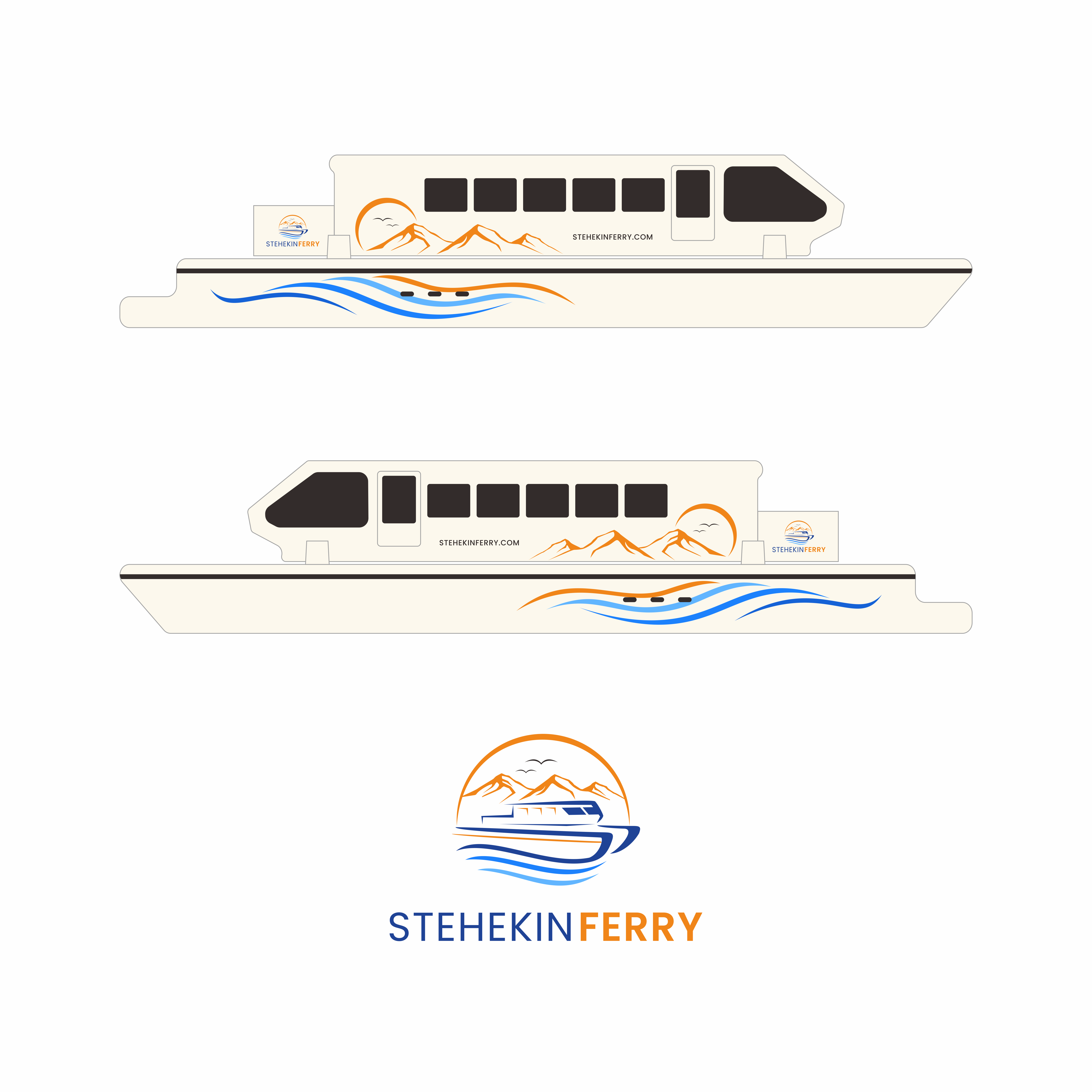 Graphic Design by yusmoker for Stehekin Ferry | Design #32765243