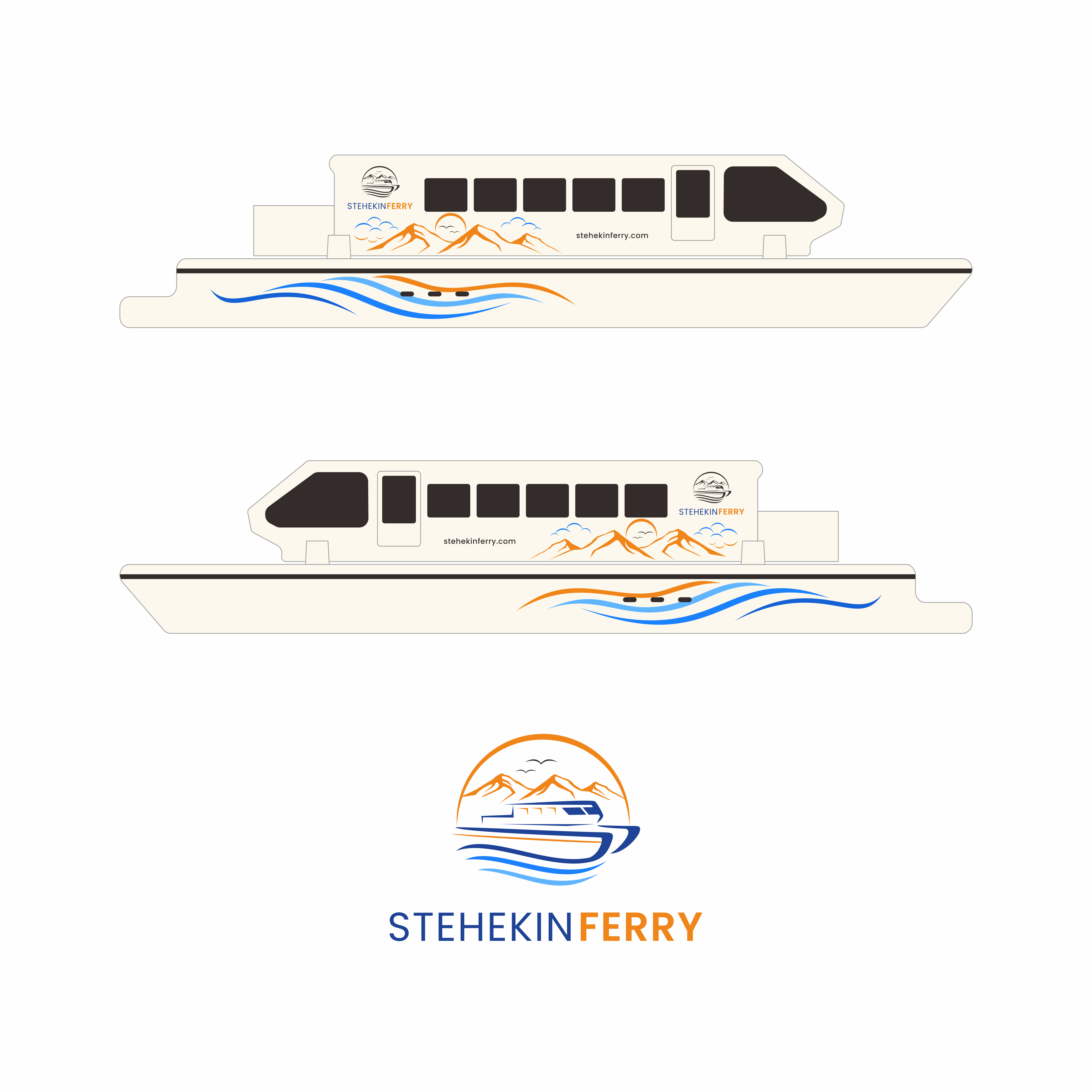 Graphic Design by yusmoker for Stehekin Ferry | Design #32765244