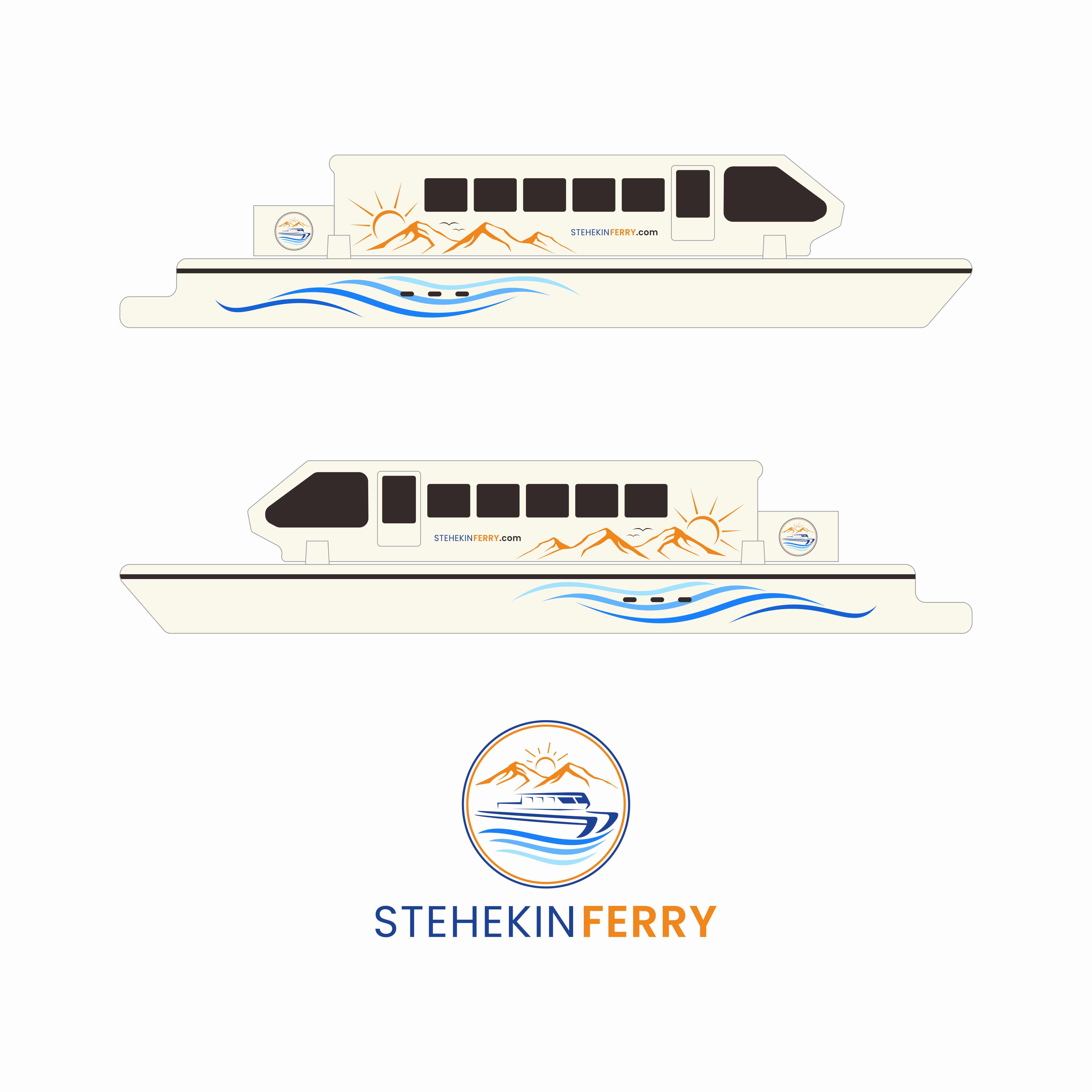 Graphic Design by yusmoker for Stehekin Ferry | Design #32765245