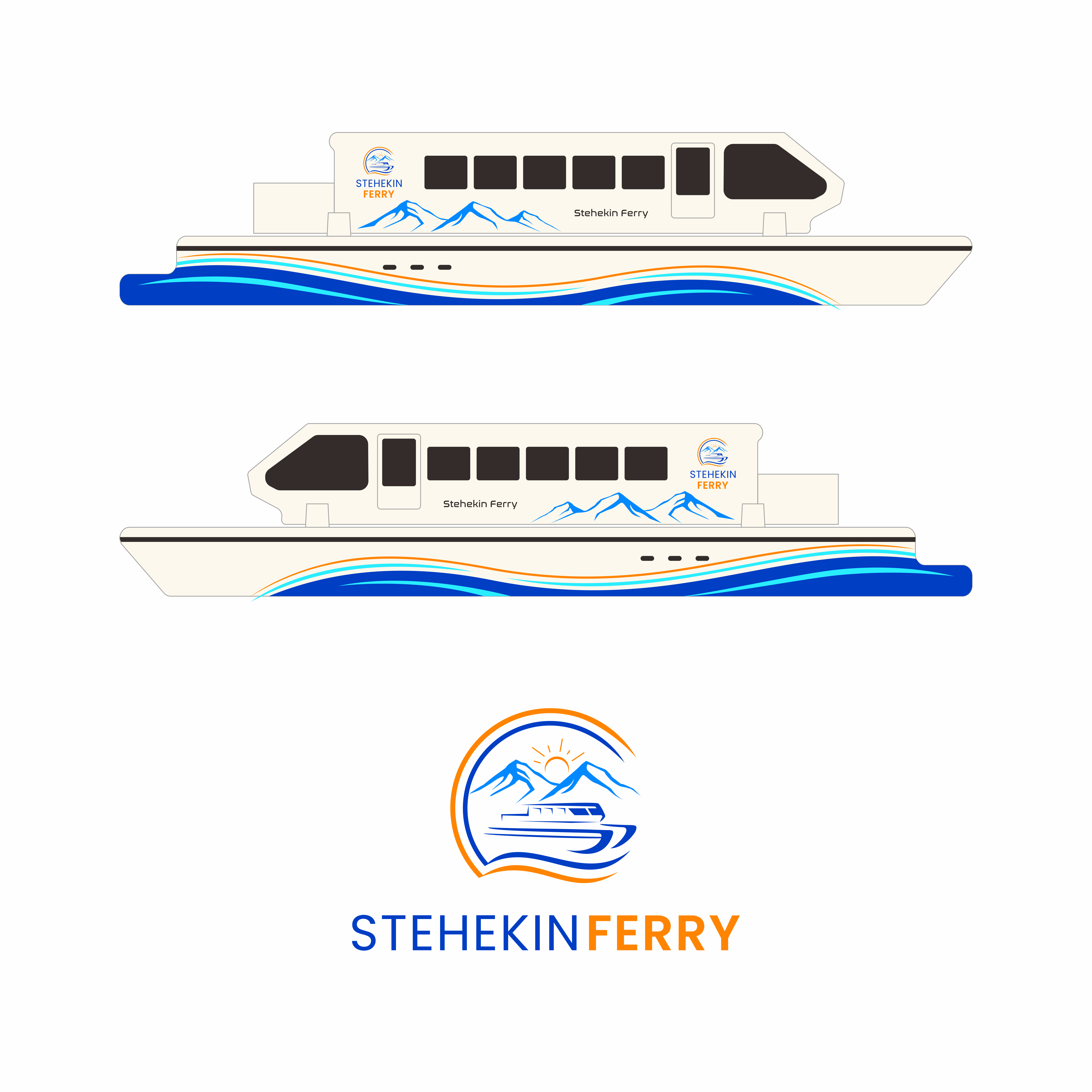 Graphic Design by yusmoker for Stehekin Ferry | Design #32782245