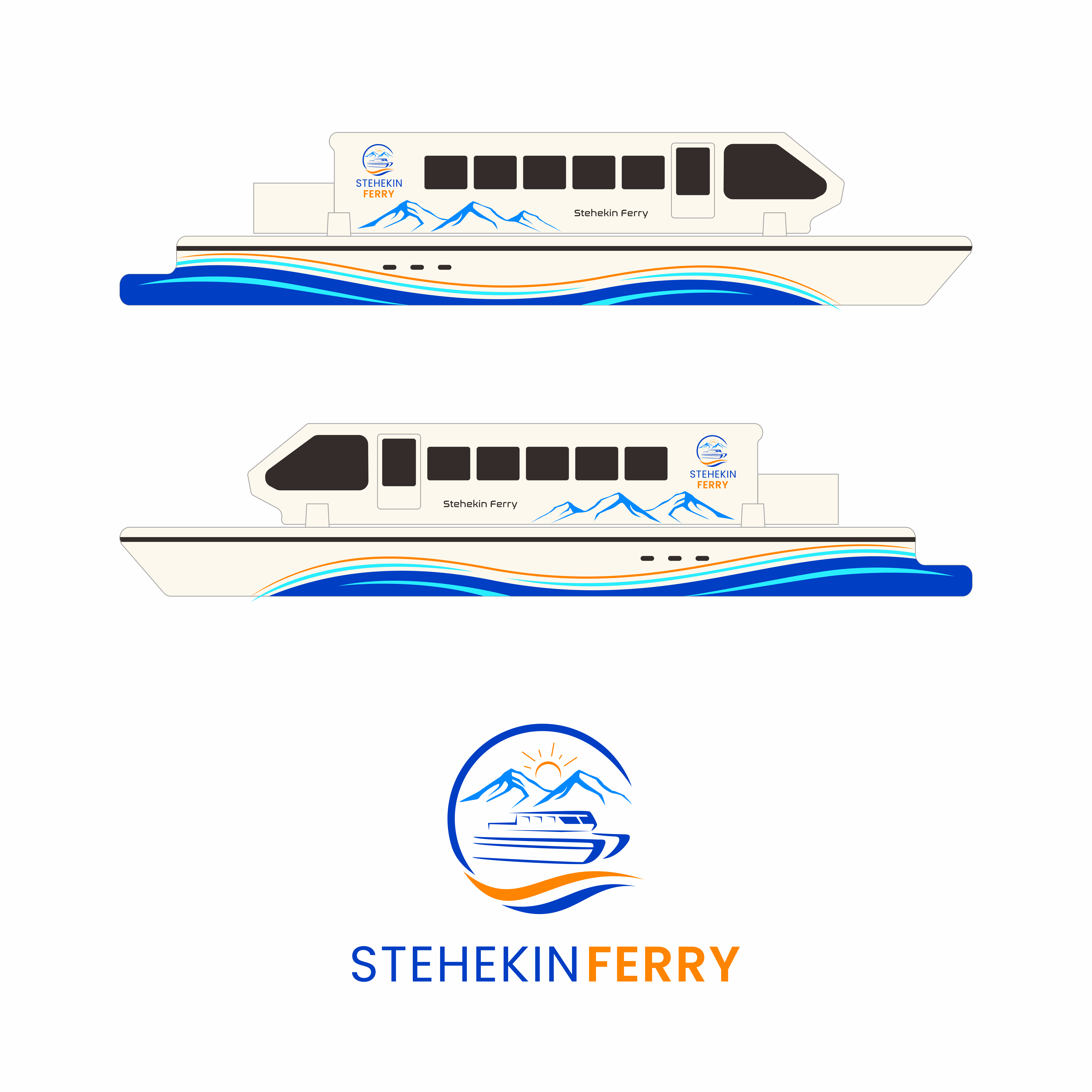Diseño Gráfico por yusmoker para Stehekin Ferry | Diseño #32782246