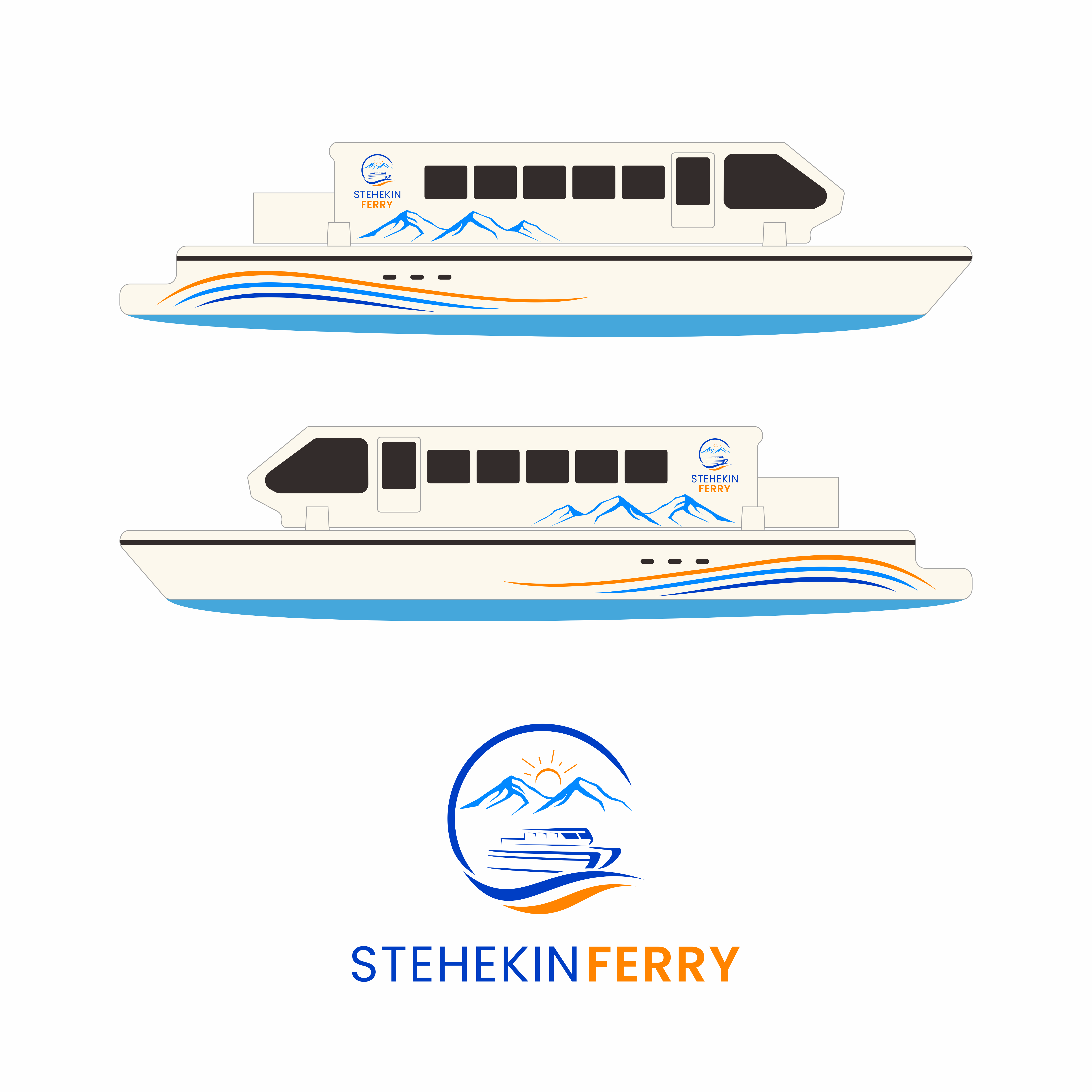 Graphic Design by yusmoker for Stehekin Ferry | Design #32825197