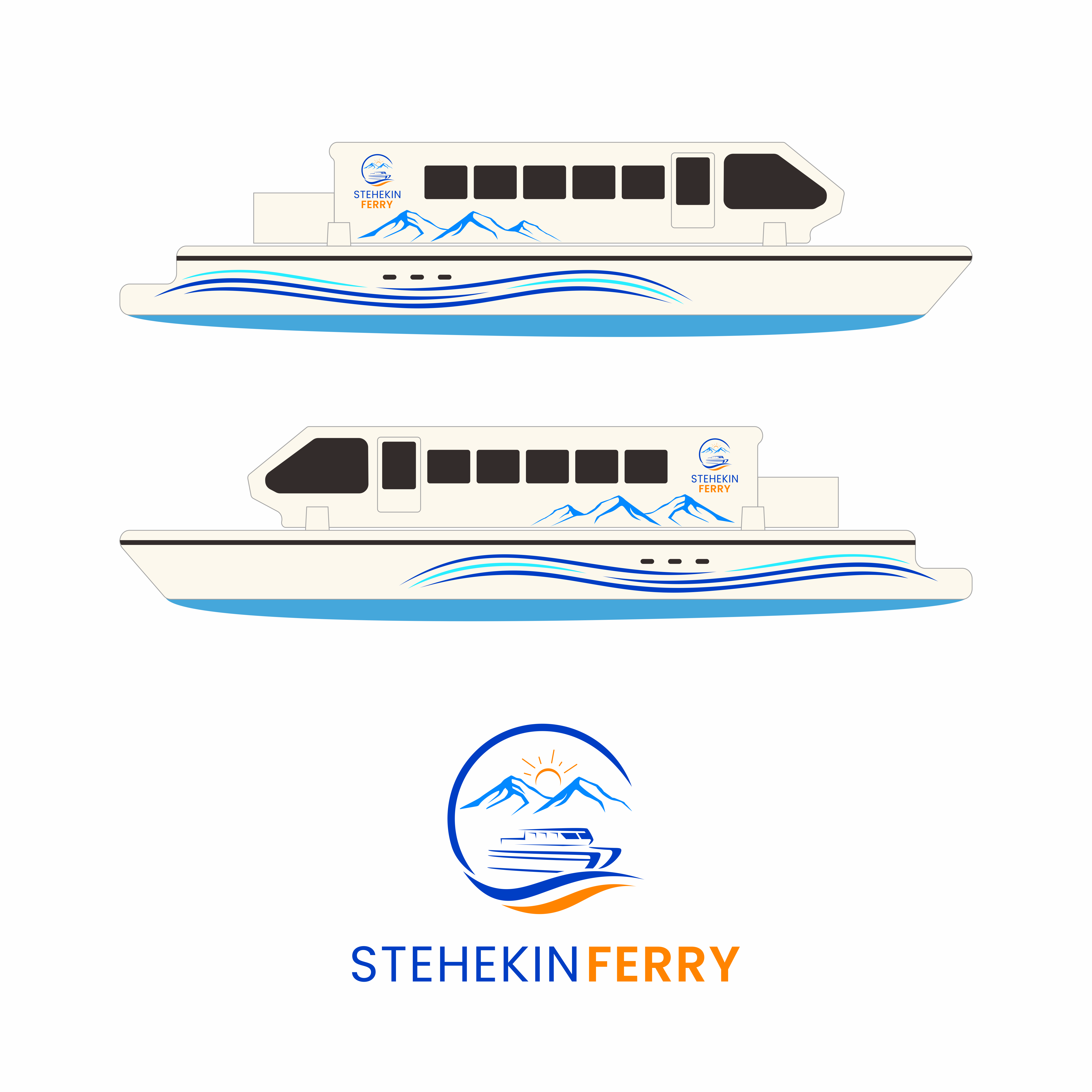 Graphic Design by yusmoker for Stehekin Ferry | Design #32825198