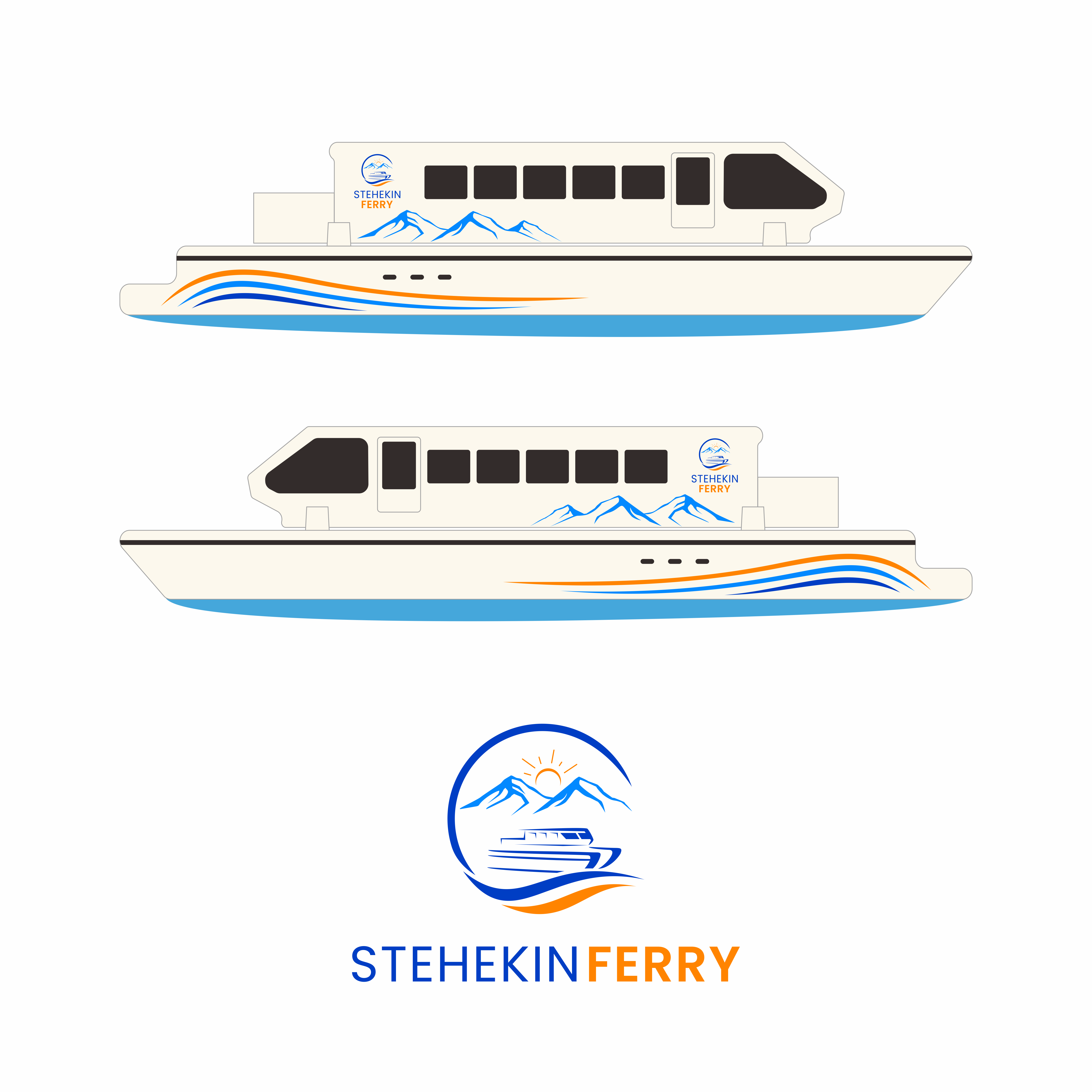 Graphic Design by yusmoker for Stehekin Ferry | Design #32831612