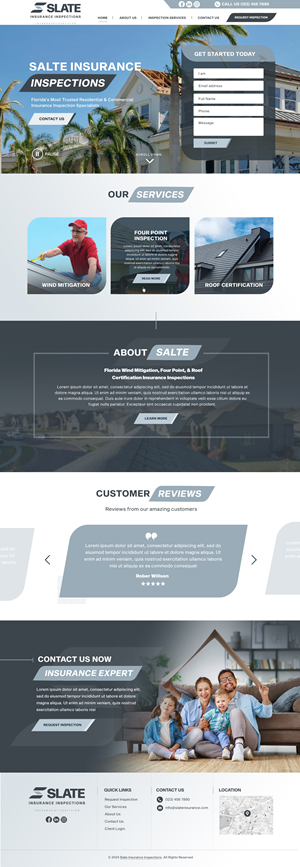 Web Design by Blue Sparrow for this project | Design: #32735677