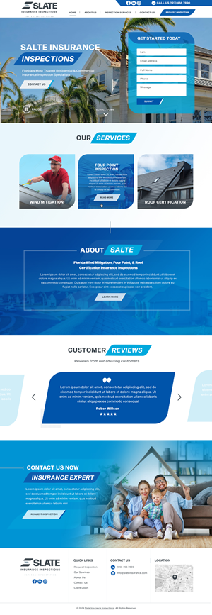 Web Design by Blue Sparrow for this project | Design: #32737471