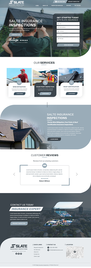 Web Design by Blue Sparrow for this project | Design: #32737564