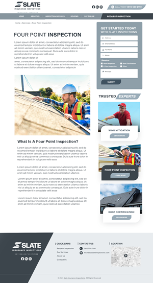 Web Design by Blue Sparrow for this project | Design: #32766815