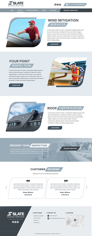 Web Design by Blue Sparrow for this project | Design: #32769706