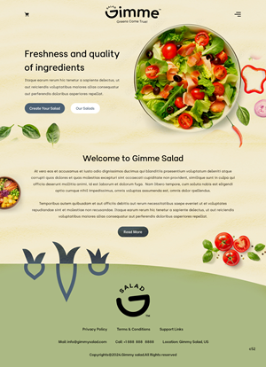 Web Design par pb pour ce projet | Design : #32745085