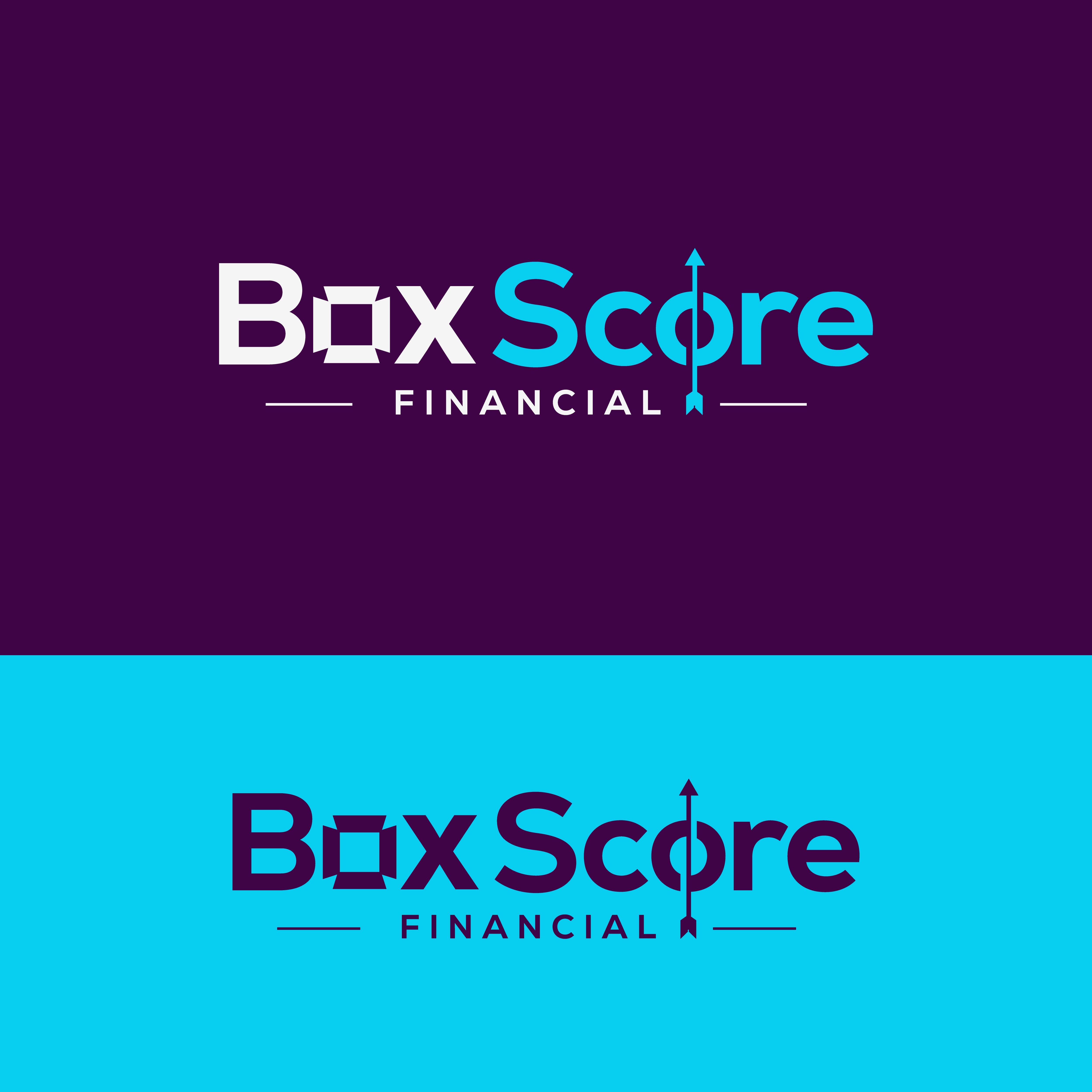 Logo Design by UMA 7 for BoxScore Financial | Design #32802663
