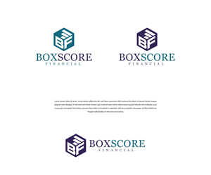 Logo Design by VirtueDesignPro for BoxScore Financial | Design: #32746321