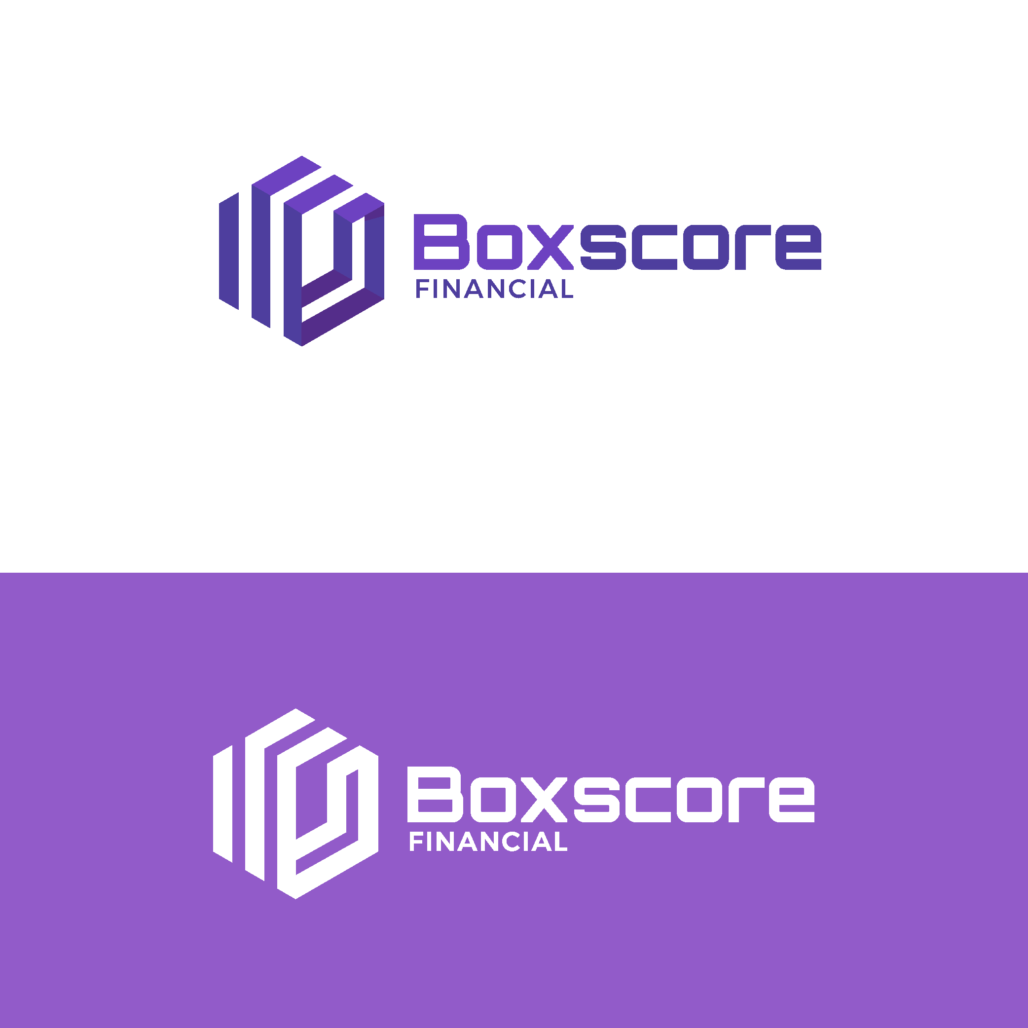 Logo Design by Nomad Criativo for BoxScore Financial | Design #32756147