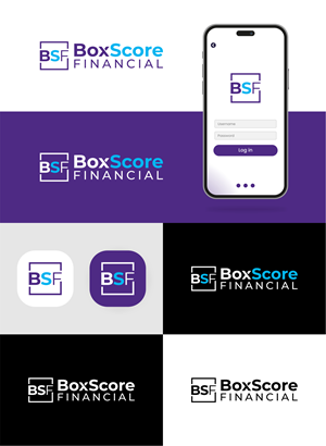 Logo Design by Noekha Studio for BoxScore Financial | Design: #32808734