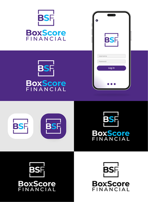 Logo Design by Noekha Studio for BoxScore Financial | Design: #32808744