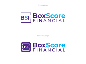 Logo Design by Noekha Studio for BoxScore Financial | Design: #32811523