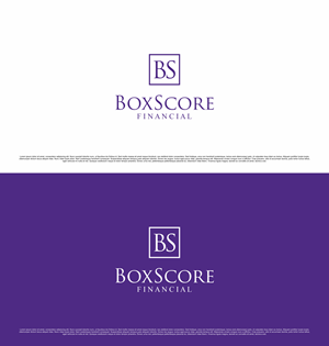 Diseño de Logo por saesean para BoxScore Financial | Diseño: #32744187