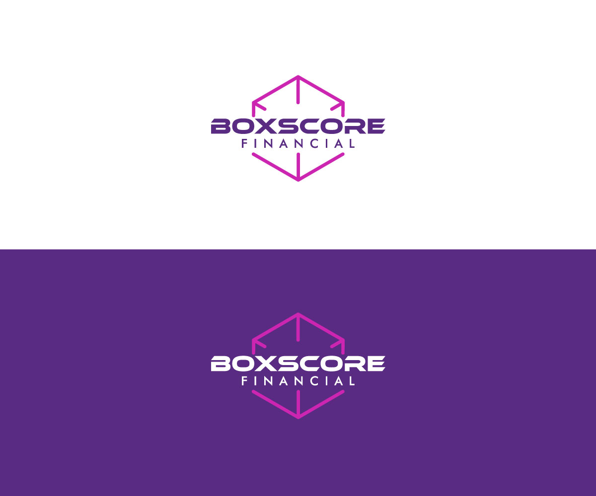 Logo Design by METHODEMAN for BoxScore Financial | Design #32739410