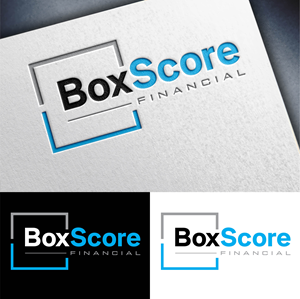 Logo Design by John Mark Arts for BoxScore Financial | Design #32739716