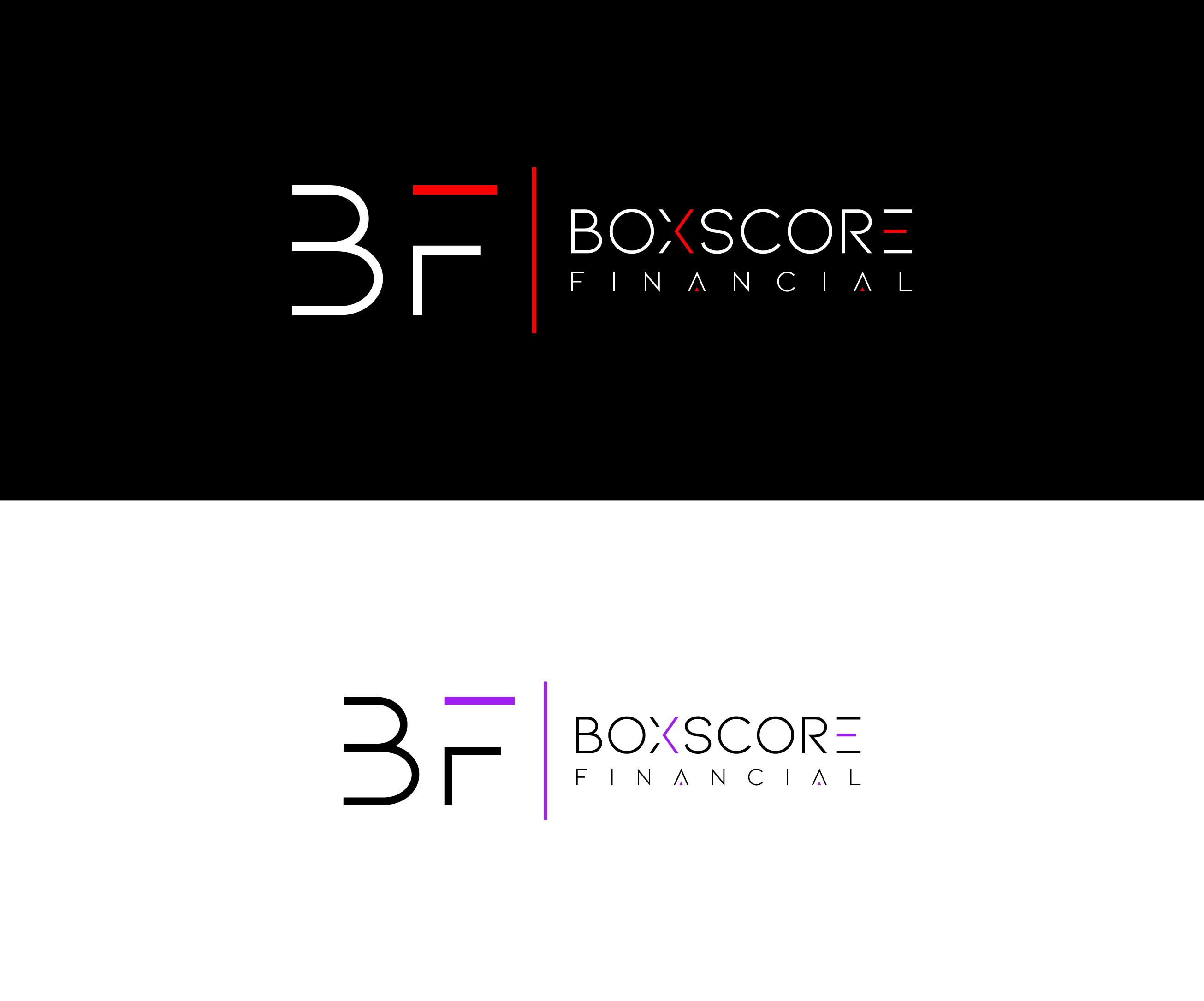 Logo Design by Creative Poli for BoxScore Financial | Design #32800134