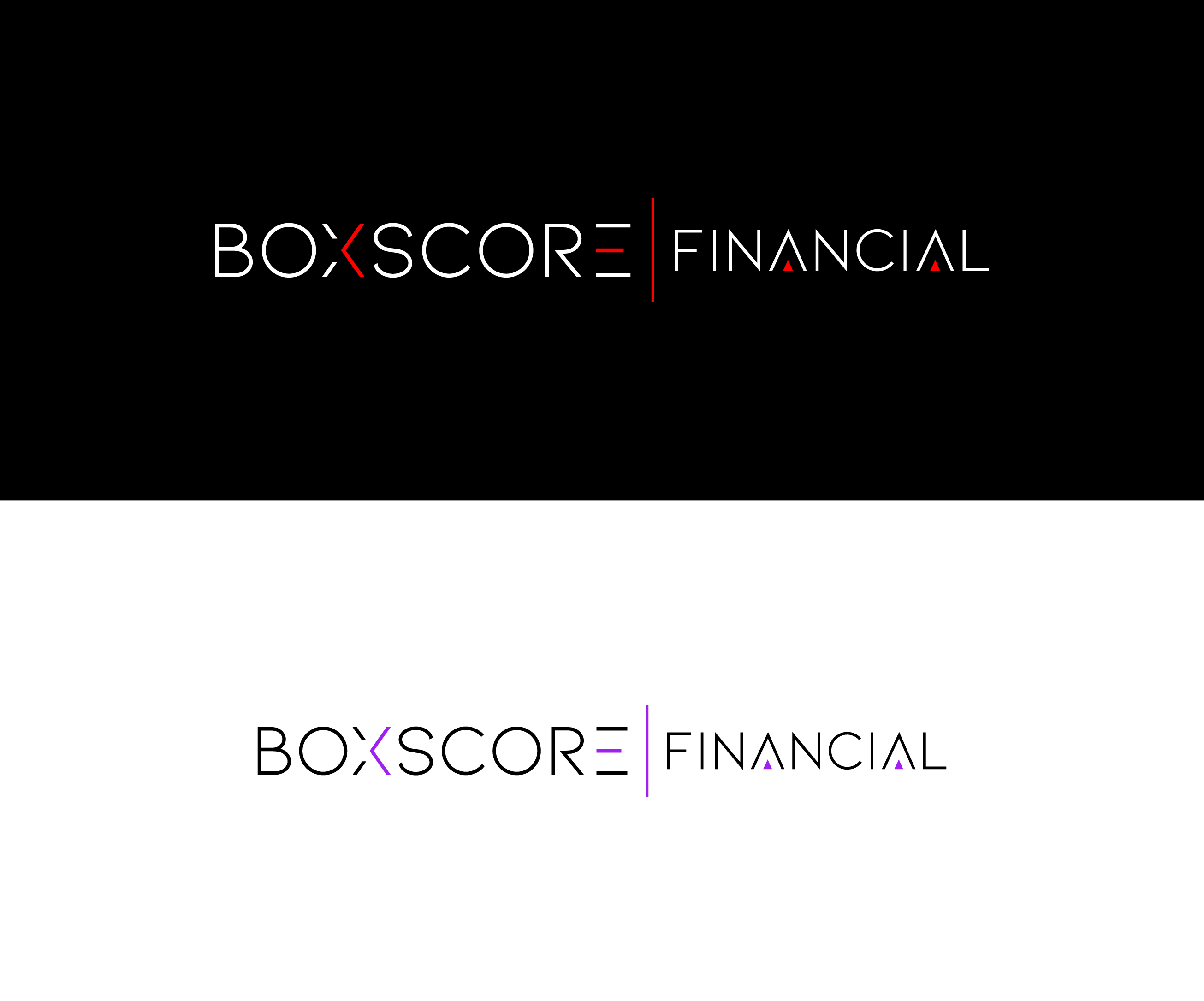 Logo Design by Creative Poli for BoxScore Financial | Design #32800228