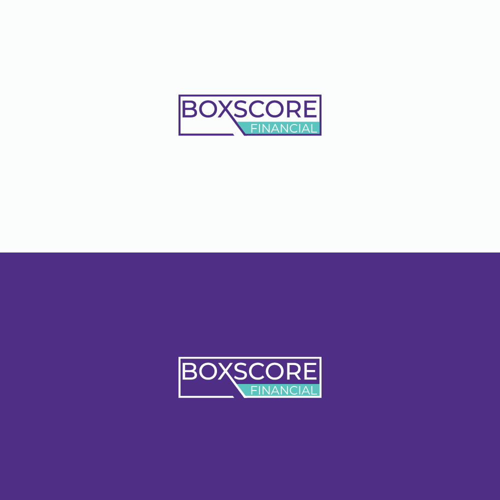 Logo Design by Abhishek Paul for BoxScore Financial | Design #32809115