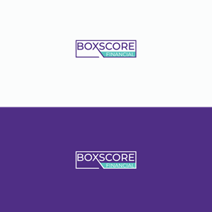 Diseño de Logo por Abhishek Paul para BoxScore Financial | Diseño: #32809115