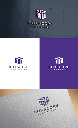 Diseño de Logo por GLDesigns para BoxScore Financial | Diseño: #32740313