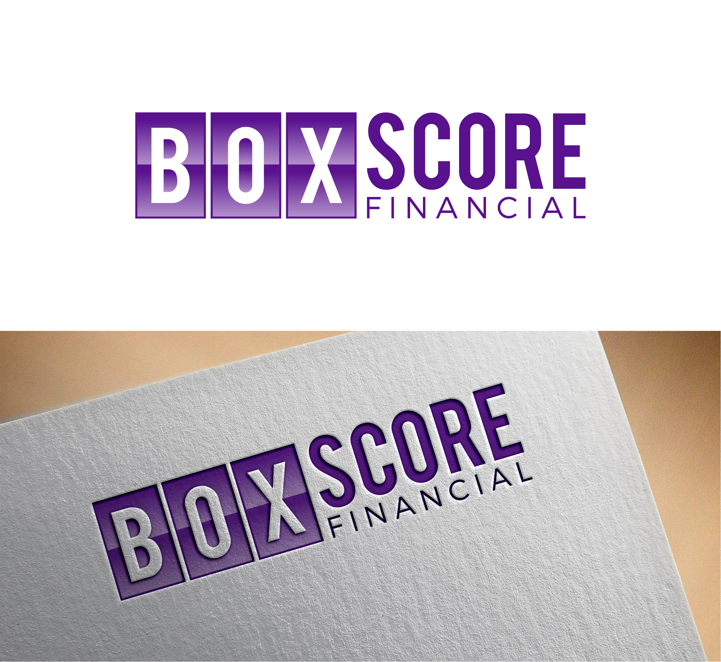 Logo Design by sushsharma99 for BoxScore Financial | Design #32774282
