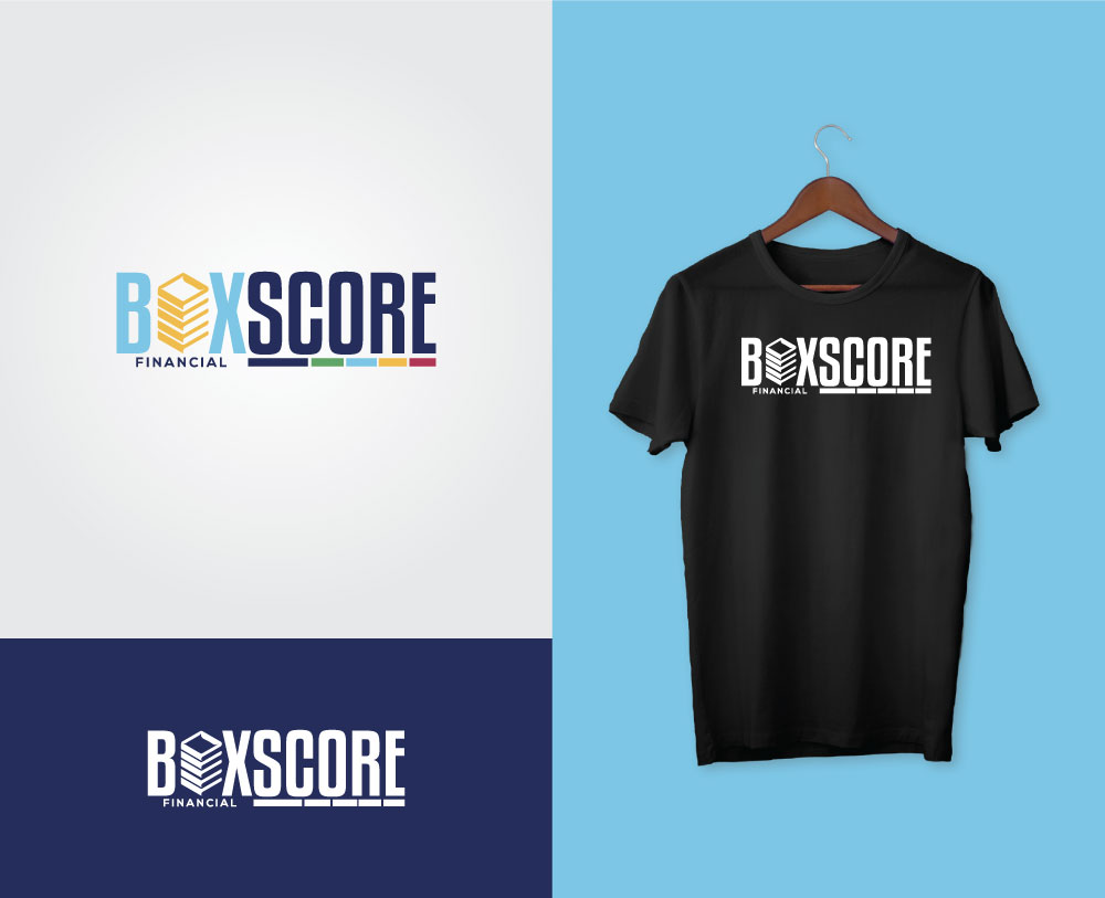 Logo Design by Mr_Logo for BoxScore Financial | Design #32736977