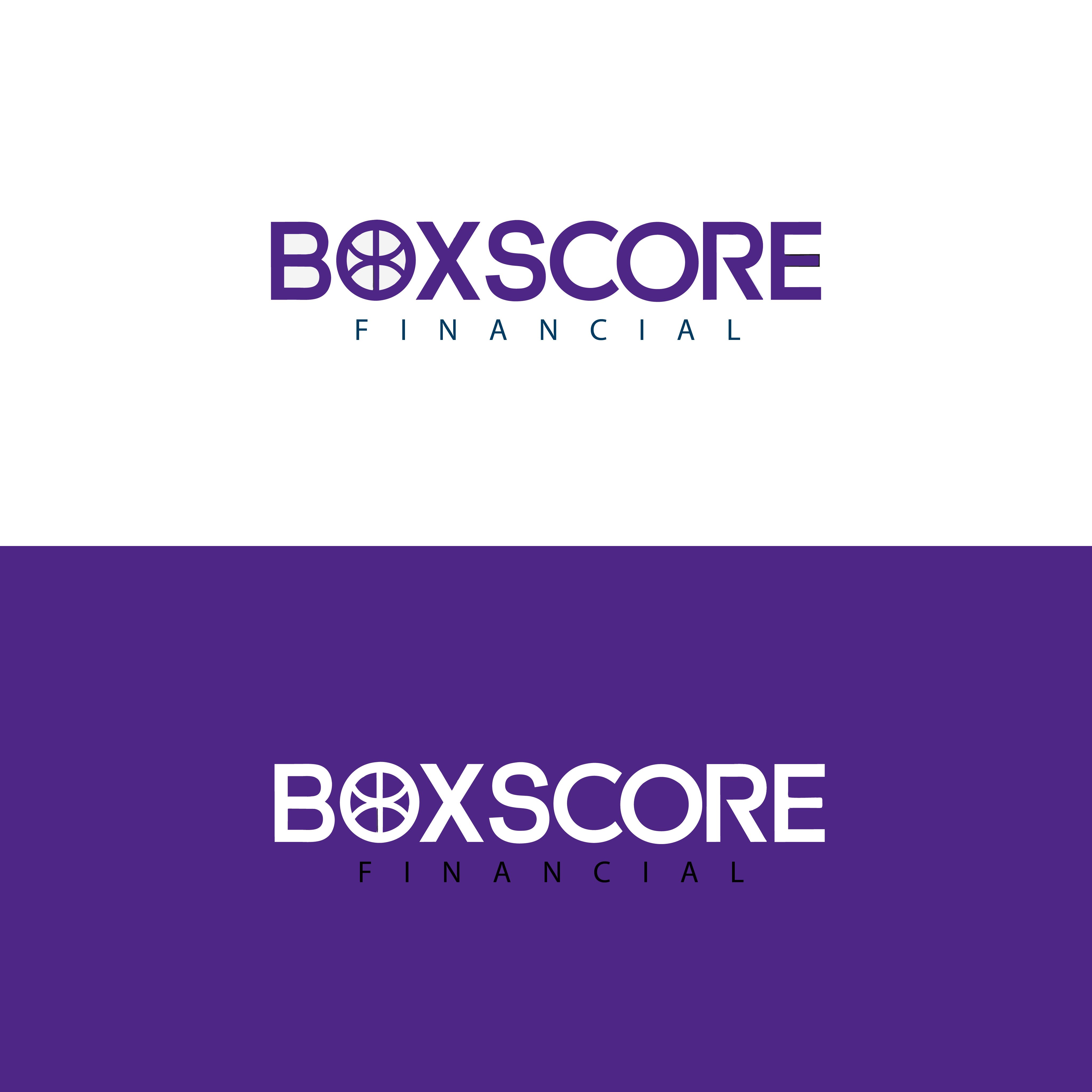 Logo Design by Ellon for BoxScore Financial | Design #32809948