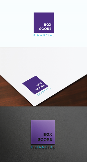 Diseño de Logo por IMilenovic para BoxScore Financial | Diseño: #32738811