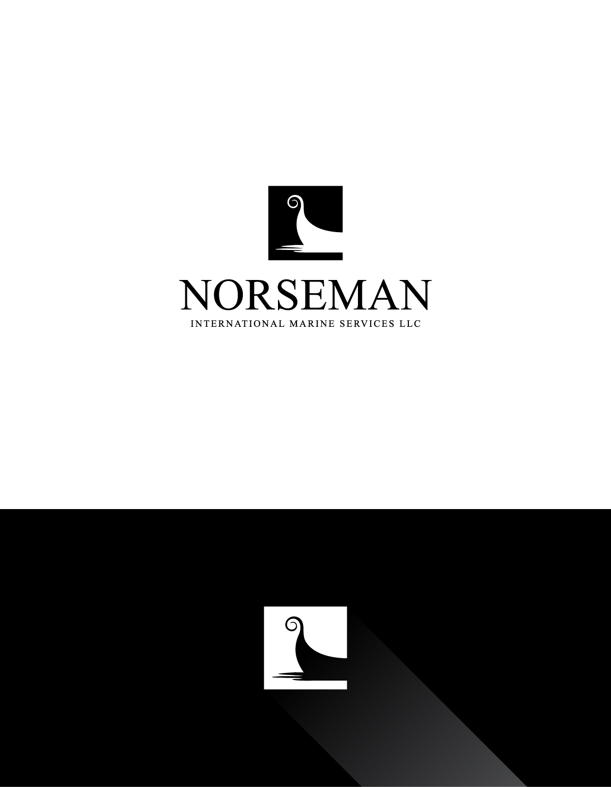 Logo-Design von apik. für Norseman Internation Marine Services LLC | Design #32742104