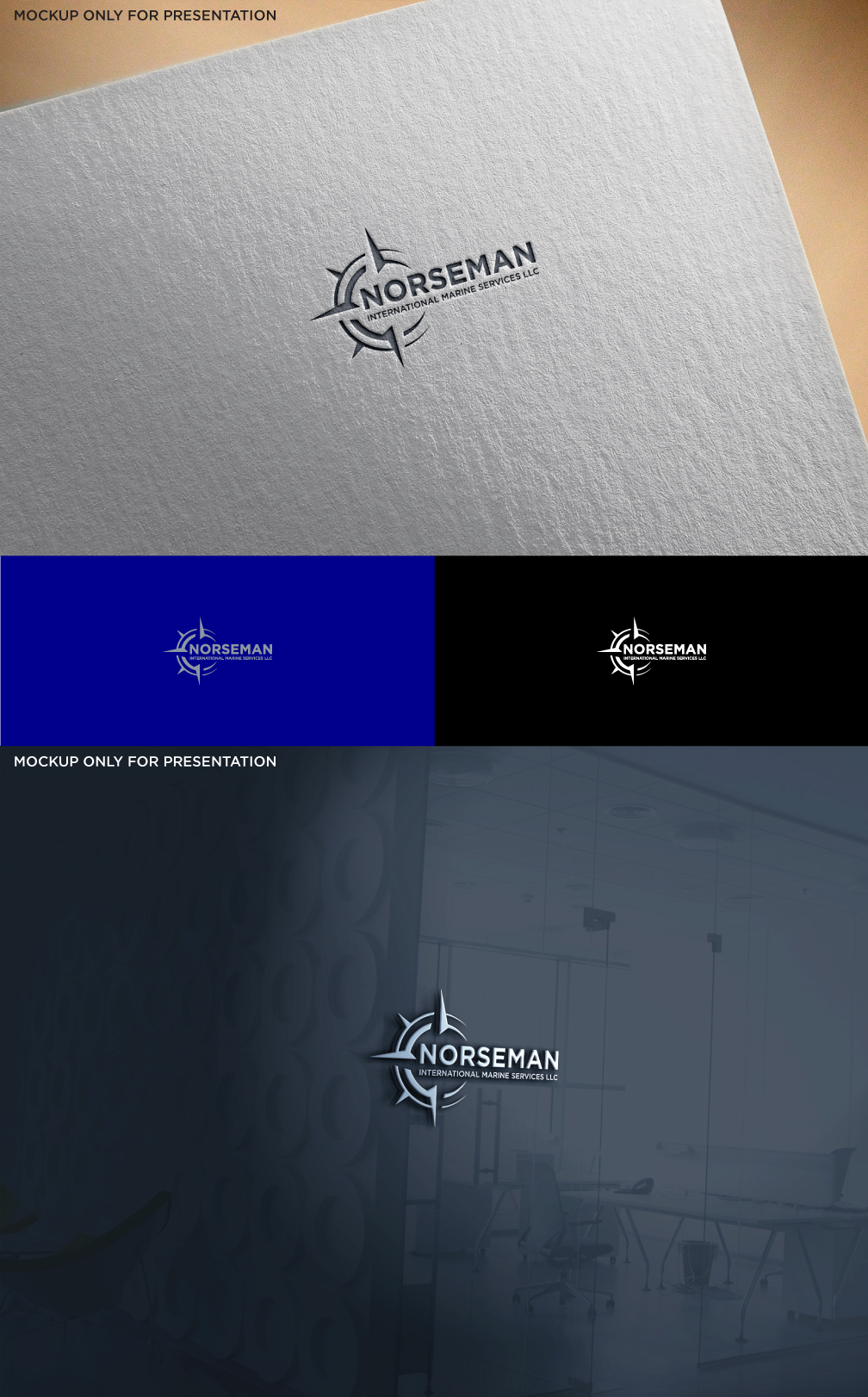 Logo-Design von SemaAkter für Norseman Internation Marine Services LLC | Design: #32749153