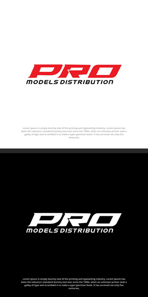 Logo Design by SanaPixel for Pro Models bvba | Design: #32743133