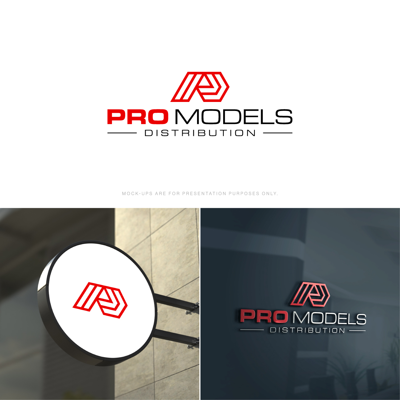 Logo Design by The Lion Studios for Pro Models bvba | Design #32743363
