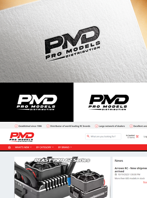 Logo Design by step forward 2 for Pro Models bvba | Design: #32742356
