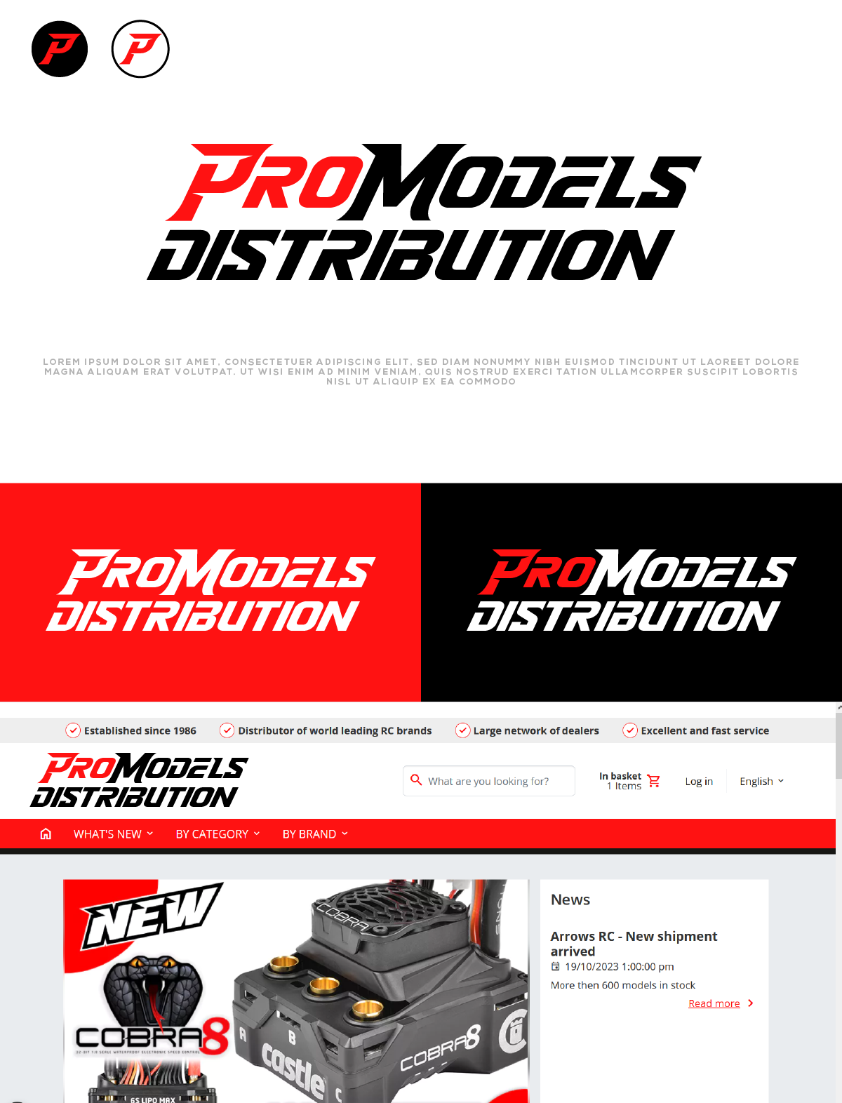 Logo Design by AlphabetZero.co.uk for Pro Models bvba | Design #32754229