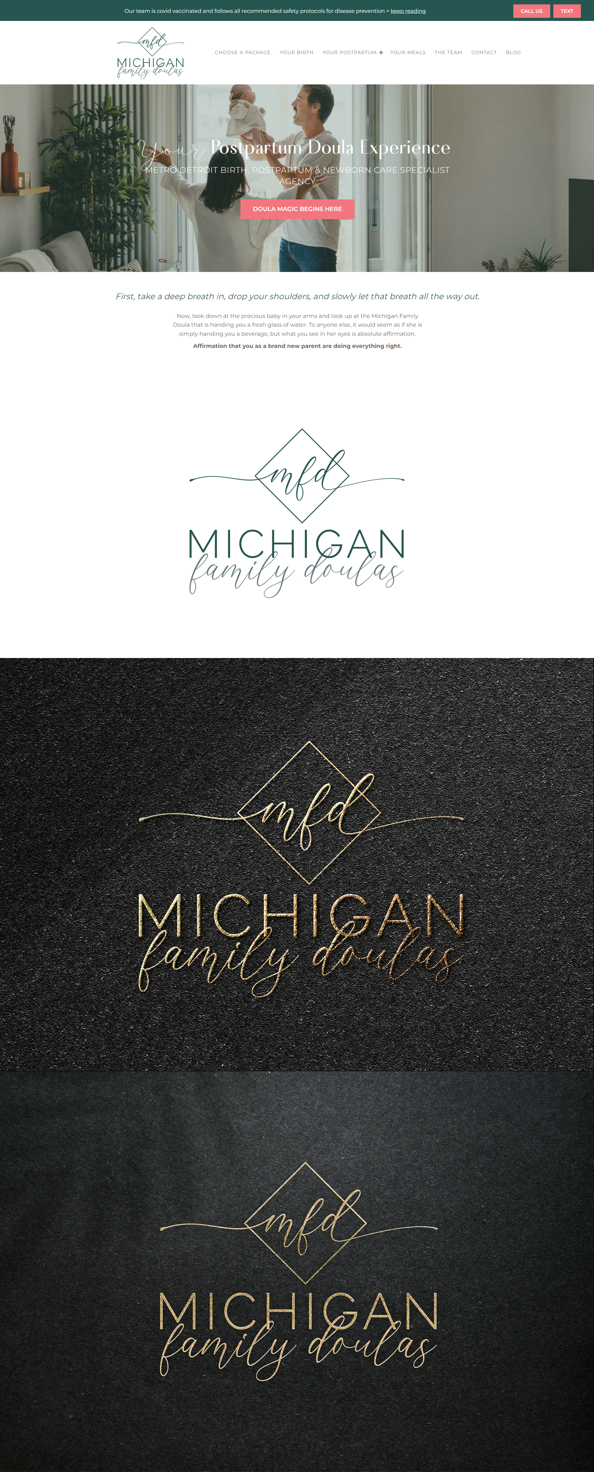 Logo Design by Art-Gallery for Michigan Family Doulas | Design #32753537