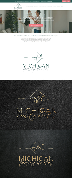 Logo Design by Art-Gallery for Michigan Family Doulas | Design: #32753537