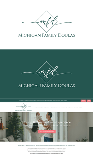 Logo Design by Art-Gallery for Michigan Family Doulas | Design: #32759978