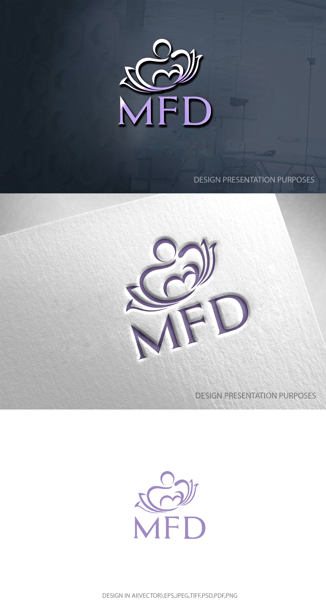 Logo Design by zebronicgraphic for Michigan Family Doulas | Design #32749131