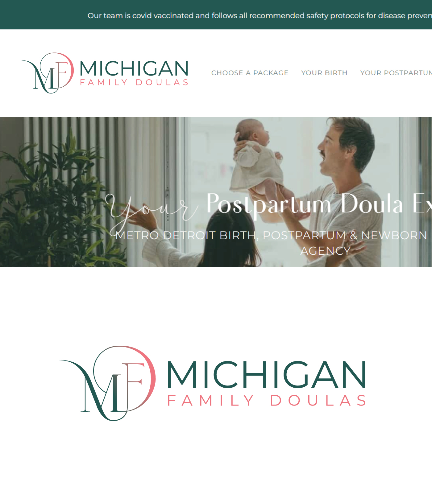 Diseño de Logo por Rubia@ para Michigan Family Doulas | Diseño #32746662