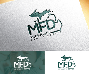 Logo Design by step forward 2 for Michigan Family Doulas | Design: #32753958