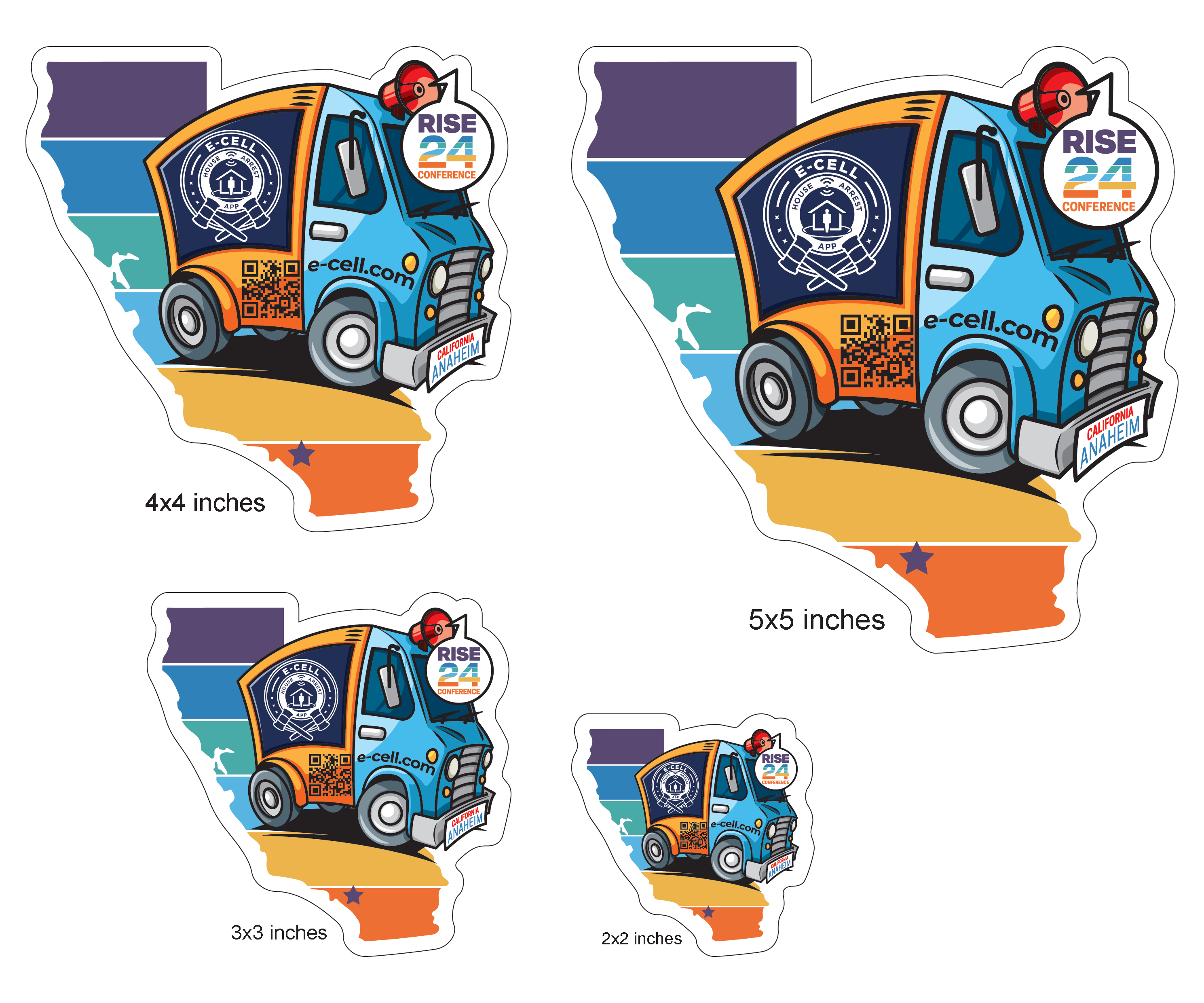 Sticker Design by Emmi for E-cell,inc | Design #32896435